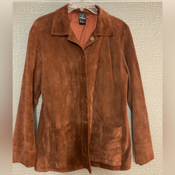 New Frontier Women's suede jacket - Picture 1 of 6